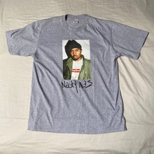 Supreme Heather Grey Nas Tee