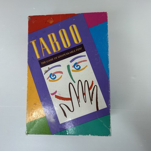Vintage taboo board game - vintage, mb