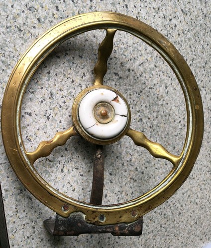 Antique folding brass - antique, fire/