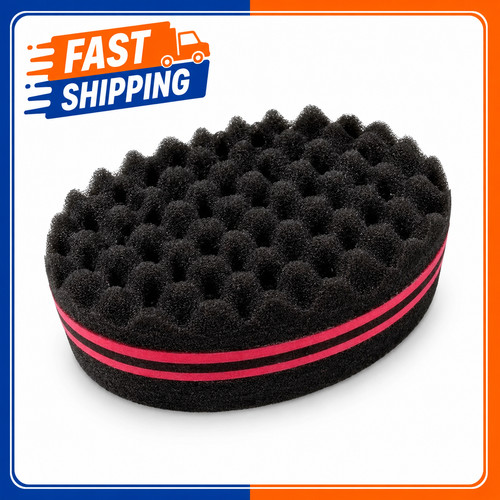 Wave barber sponge - wave,