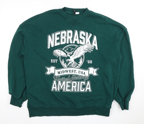 Divided green graphic print - divided,