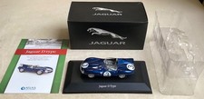 ATLAS EDITIONS - 1:43 scale diecast - JAGUAR D Type #3 (Dark Blue) - Boxed
