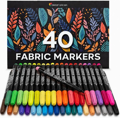 Zenacolor fabric pens - zenacolor,