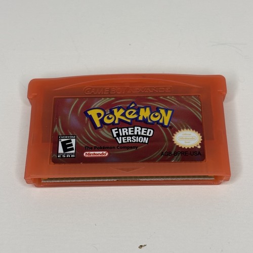 Pokémon firered version - version, gba