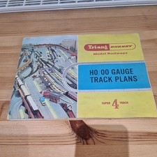Tri-ang Hornby model Railway H0/00 Gauge Super 4 Track Plans