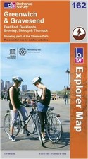 Greenwich and Gravesend (OS Explorer Map): East End, Docklands, 