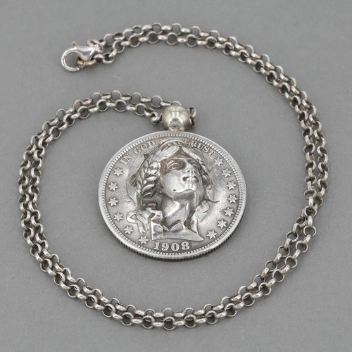 1908 barber half dollar lady - barber,