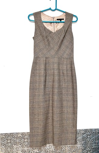 Retro plaid pencil dress - retro, david