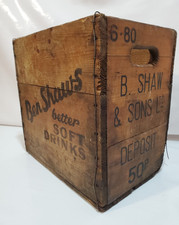 Vintage Ben Shaws Drinks Crate