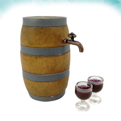 Miniature red wine - miniature, barrel