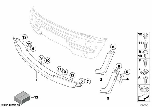 Mini genuine right driver side - mini,