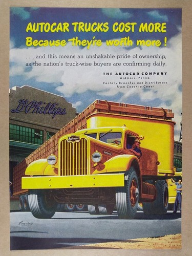 1946 autocar flat bed - 1946, truck