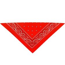 Red Cowboy Neck Tie