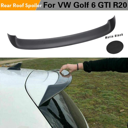 Rear roof spoiler wing matte - spoiler,