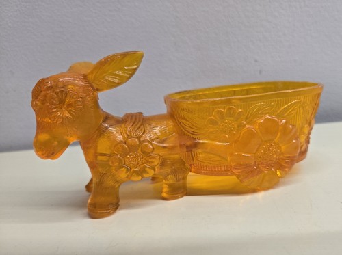 Vintage donkey cart candy - vintage,