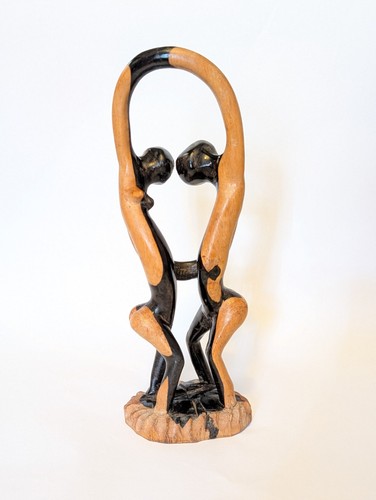 Vintage hand carved wooden - vintage,