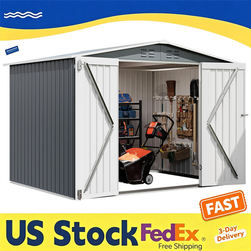 Outdoor storage shed 8x6 - shed,