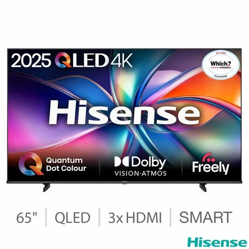 Hisense 65e7qtuk qled hd - hisense, 65"