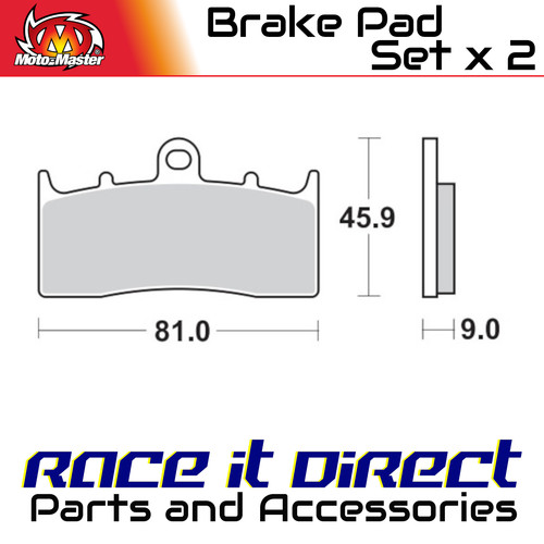 Brake pads for bmw 850 - for, r