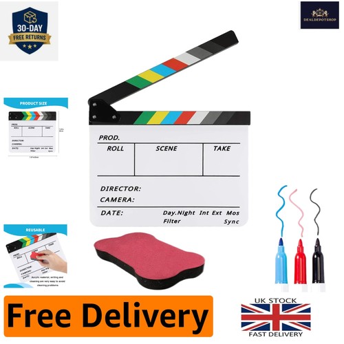 Professional acrylic clapper - acrylic,