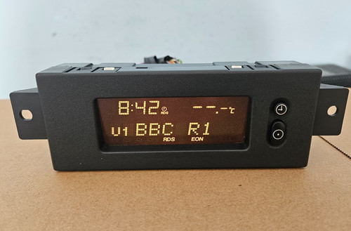 Vauxhall car radio display - car,