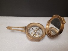 Vintage Compass Nautical or Pocket Brass Compass 