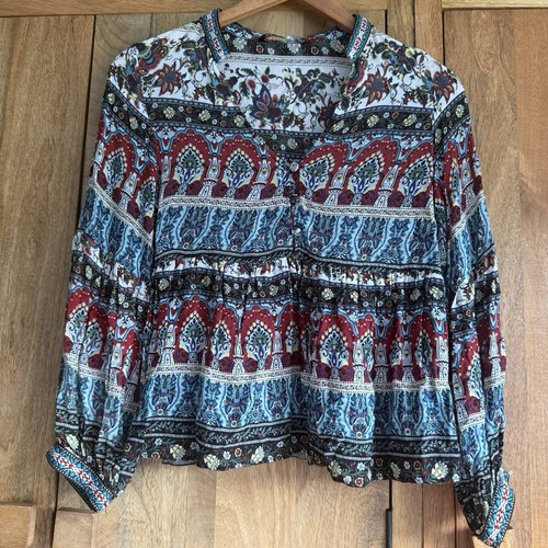 Zara paisly floral print - floral,