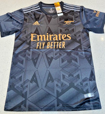Arsenal Black Away Shirt 22/23