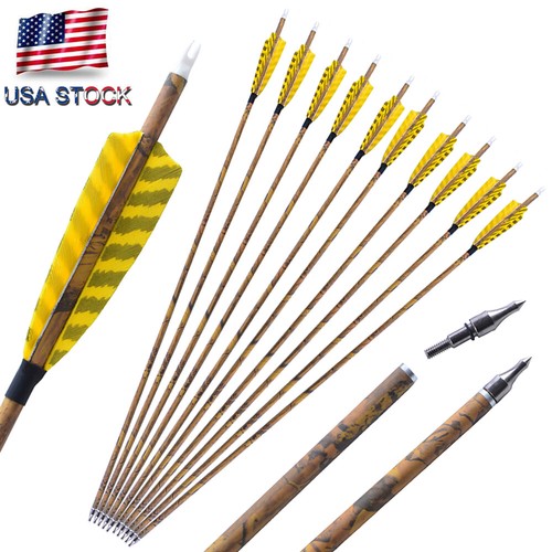 12pcs carbon arrows - 6/12pcs,