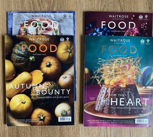 Waitrose food magazine - magazine, sept