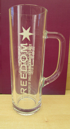 Freedom brewery pint glass - brewery,