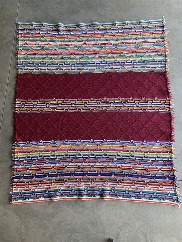 Handcrafted crochet afghan - crochet,