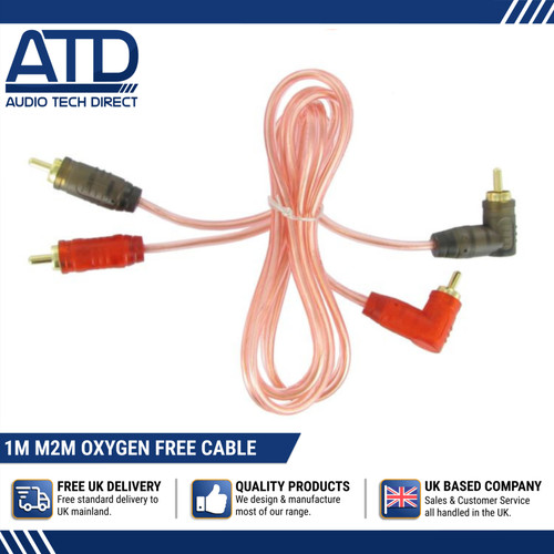 Rca male extension audio - 1m,