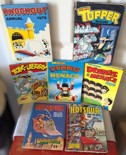 Vintage annuals - x,