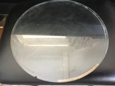 Vintage Lucas 11 inch Flat Difusa Glass Headlamp Lens with small  Clear centre