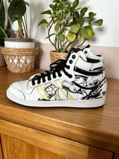 RARE Adidas Originals Star Wars Top Ten HI"Stormtrooper" (2010) - UK 9.5
