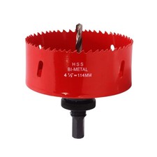 4.5 Inch Hole Saw with Arbor