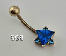 15g 9ct yellow gold blue - yellow,