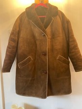 vintage sheepskin coat