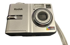 Kodak Digital Camera EasyShare C633 6.1MP Silver+ case  -FULLY WORKING 