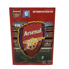 Arsenal Official Merchandise Club Badge 3D Construction Toy NEW Age 12+ Gift