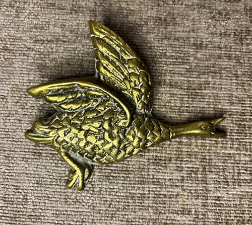 Vintage midcentury small brass