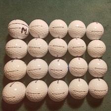 Wilson Staff DX2 SOFT X 20 used balls Pearl/A grade see reviews and photos 