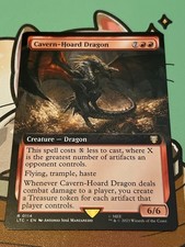 MTG- Cavern- Hoard Dragon-