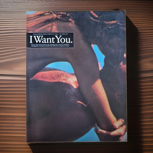 Want you sheet music - want,