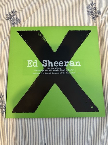Sheeran 2014 double vinyl - sheeran, x