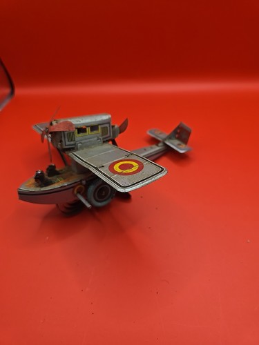 Paya tin windup toy seaplane - paya,