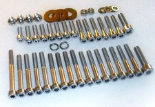 Yamaha  TY175 1975-80 & TY125 Engine Cylinder Exhaust Stainless Allen Screws kit