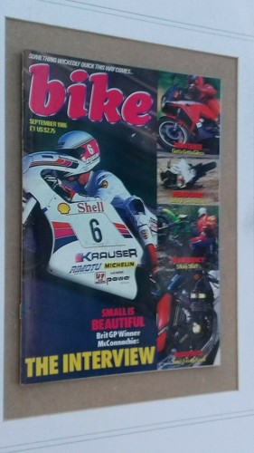 Bike magazine september 1986 - bike,