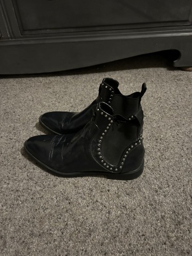 Zara dark navy - navy/black, studded